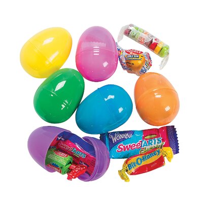 Bright Candy-Filled Easter Eggs - 24 Pc. - Party Supplies - 24 Pieces -  The Holiday Aisle®, CC98089DD05844A9B68A5EA6C9DC77F4