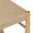 19.75'' H Fabric Upholstered Metal Armchair