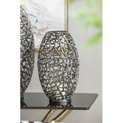 Lonell Aluminum Table Vase