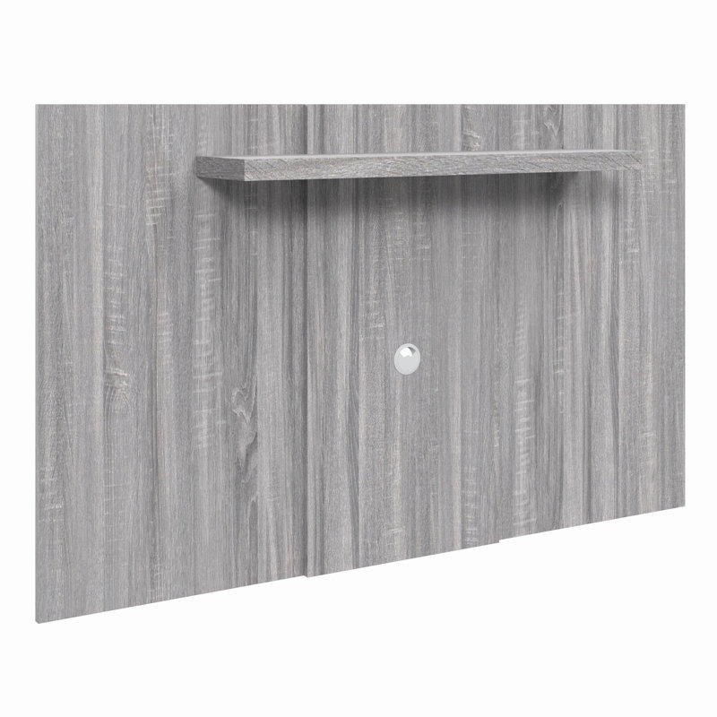 Lakyria Wall Mounted TV Panel for TVs up to 50", Grey Oak