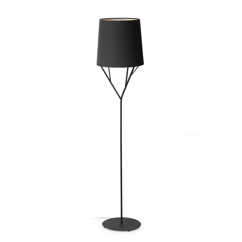 Tree Floor Lamp, Black, Matt Black