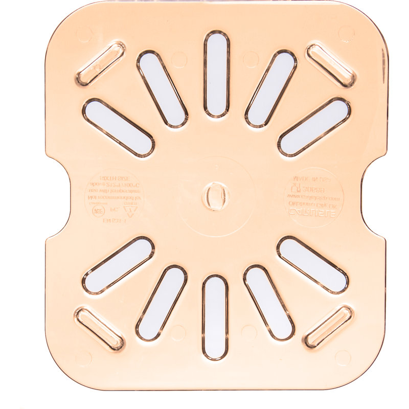 Carlisle Food Service Products Rectangle Plastic Drain Insert