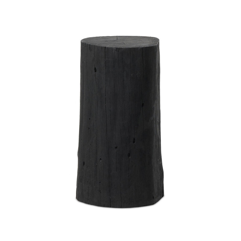 Table de bout Sola - résine noire