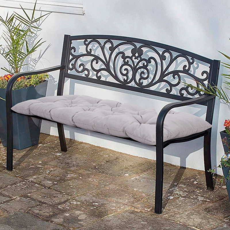 Outdoor Seat Cushion, Light Grey