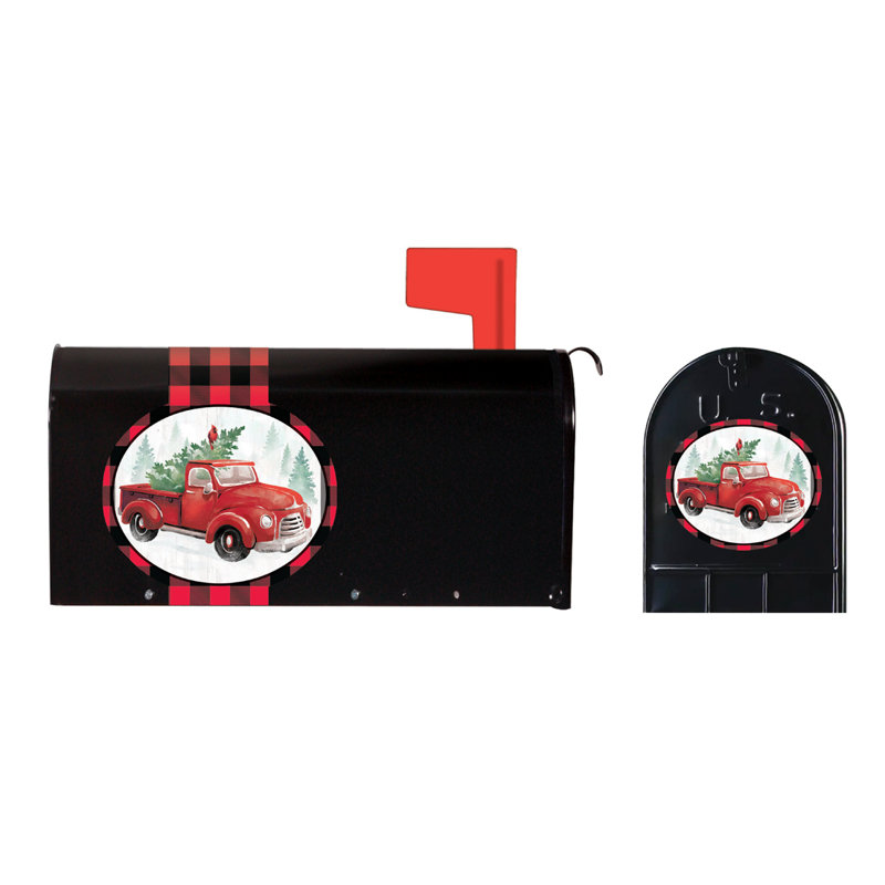 Couvercle de boîte aux lettres Red Truck