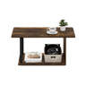 17 Stories BASIC Coffee Table, 2-Tier Modern Coffee Table with Open ...