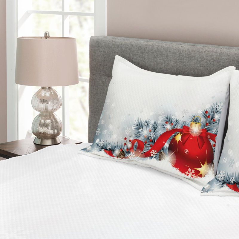 Traditional Polyester Coverlet, Queen Coverlet + 2 Shams
