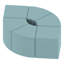 Tabouret de coin en forme de coin en savoir plus-64495255-64495256-64495281