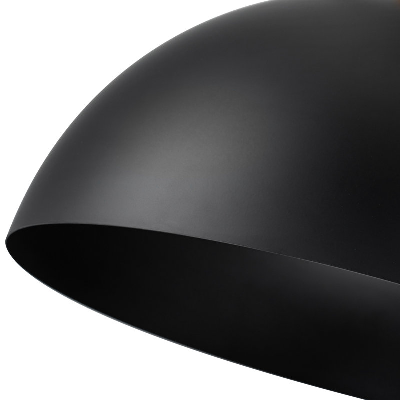 Luminaire suspendu en forme de dôme industriel 15 po
