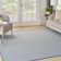 Gabriela Blue/Ivory Indoor/Outdoor Area Rug