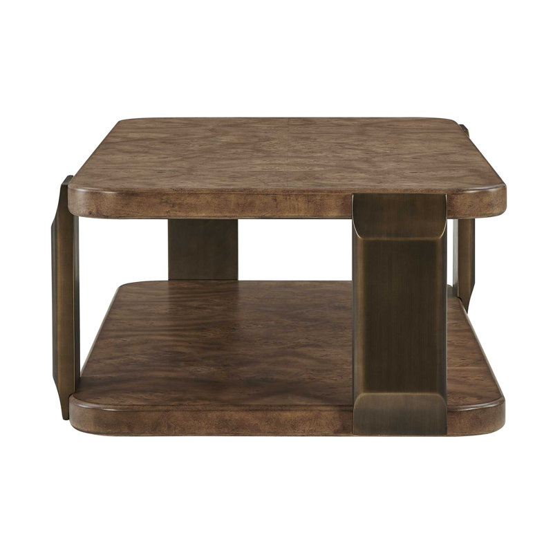 Uttermost Vance Mappa Burl Coffee Table