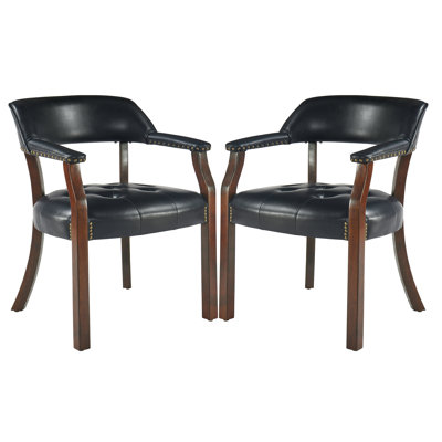 Derrie Tufted Arm Chair Dining Chair