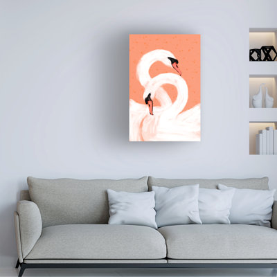 Art sur toile «Bachelor Treechild Swans»