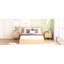 Lit plateforme en bois avec rangement 2 tiroirs sous le lit-130429122