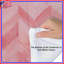 Édredon rose à chevrons-123992544