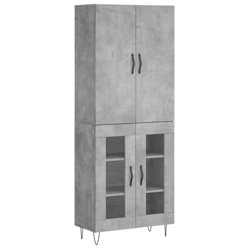Hermbusche 69.5cm Sideboard, Concrete Grey