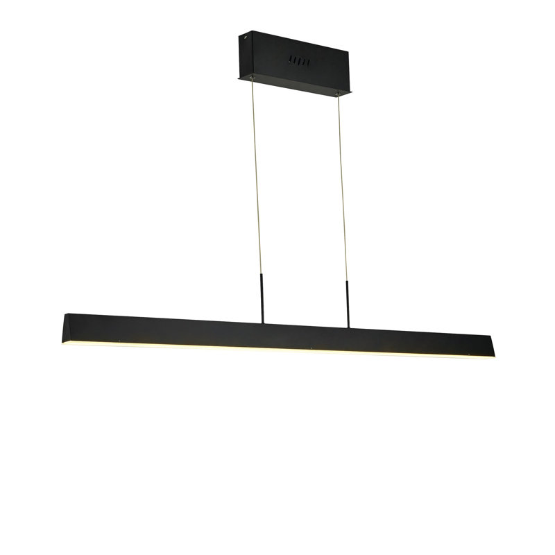 Lustre Thennprints Black Lennox Island, Noir, H 2 po x l 39 po x P 1,5 po