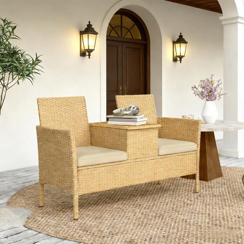 Patio Loveseat,Outdoor Patio Sofa