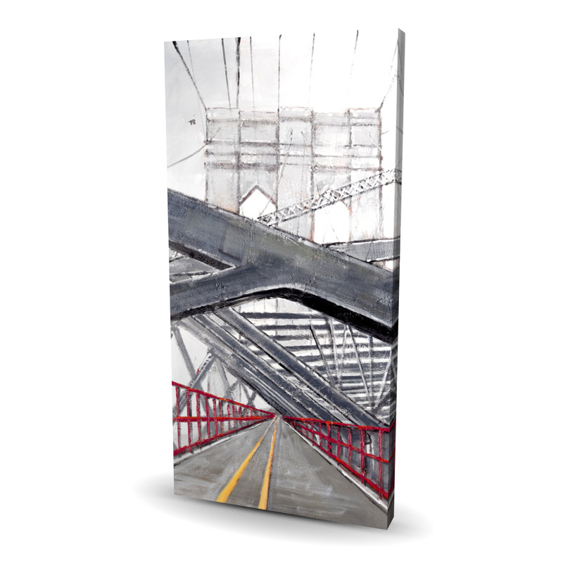 Under the Brooklyn Bridge Canvas | City Bridge Home Decor