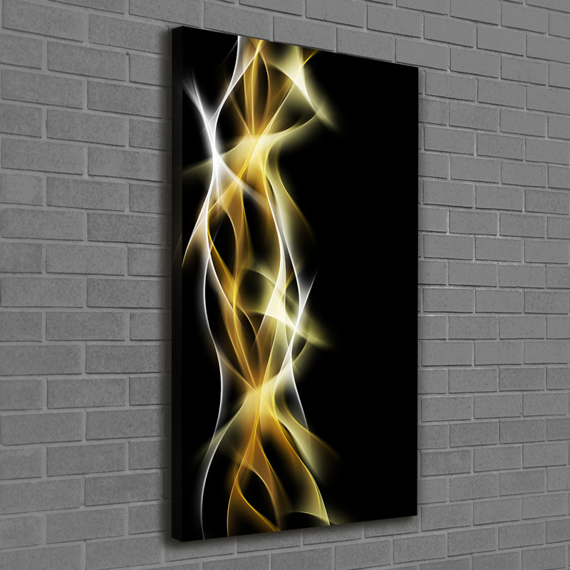 Abstraction Of Light - Wrapped Canvas Print