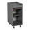 Armoire 12 po avec porte simple et tiroir simple gris