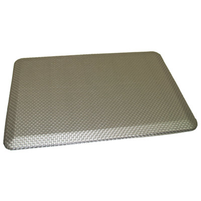 Dildy Solid Color Water Resistant Anti Fatigue Kitchen Mat