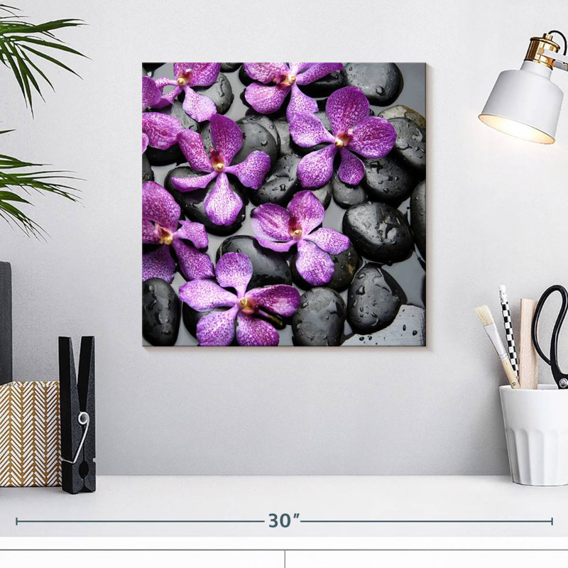 Kerrick Zen Pebbles V, 16" H x 16" W