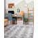 Tapis gris en coton Casa