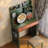 31.50"Green Minimalist Solid Wood Dressing Table