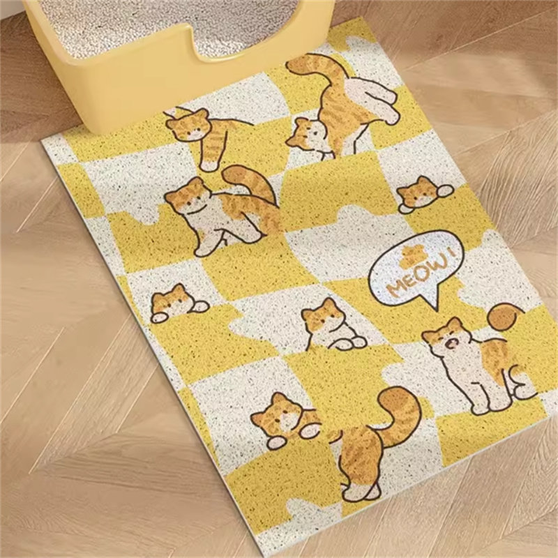 Tapis filtrant pour litière pour chat, H 0,3 po x l 35,43 po x P 23,62 po