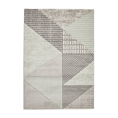 Geometric 80cm X 150cm Area Rug