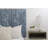 Ravshan Leaner Style Panel Headboard Solid Wood Blue Stonewash-260140904
