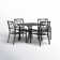 Amabile Square 4 - Person 37" Long Dining Set