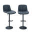 Adjustable Height Counter Stool with Metal Frame-519704132