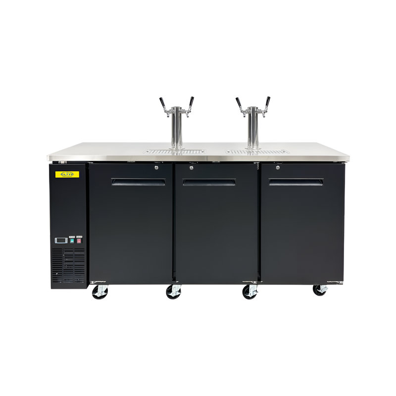 Elite Kitchen Supply Black Free Standing Bottom Loading Electric Water Dispenser