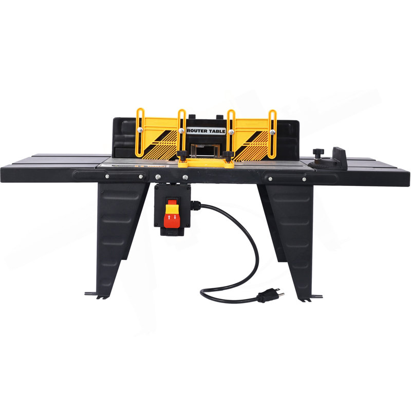 Outil de travail électrique pour table de toupie électrique, Noir