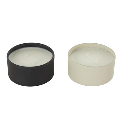 Cole And Grey Metal Apple Cinnamon / Creamy Vanilla Swirl Scented Textured 9Oz 2 Wick Candle With White Wax