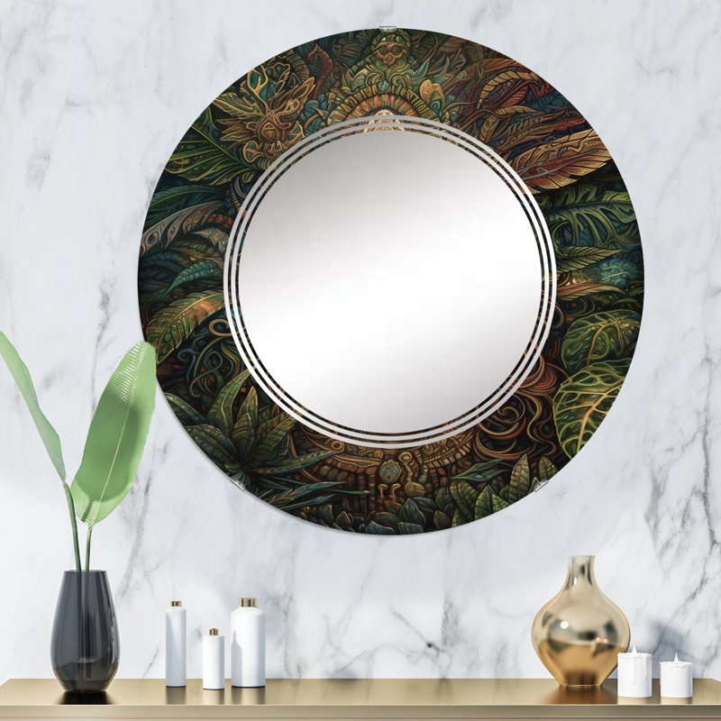 Miroir mural Arnaline, 32 po x 32 po