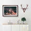 Skyline of Beijing in China in Abstract - Picture Frame Graphic Art Print-55739617-55739621