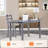 59‘’ Extendable Dining Table, Modern House Dining Room Table for 4-8, Wooden Kitchen Table , Dining Room,  Working Office, Home Living Room Furniture-724355897