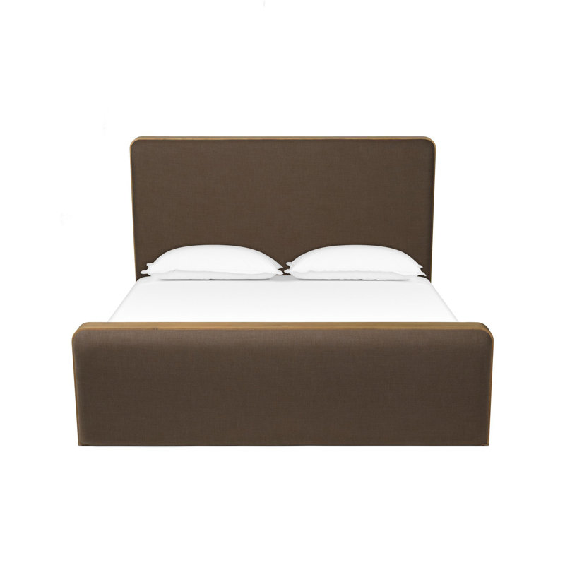 Pierce Upholstered Bed, Savoy Coffee/Dark Brown, King