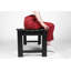 Banc Adirondack en PEHD sans dossier avec texture bois-1036515090