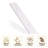 21 inch Flow White Engineered Stone Vanity Side Splash-134897844