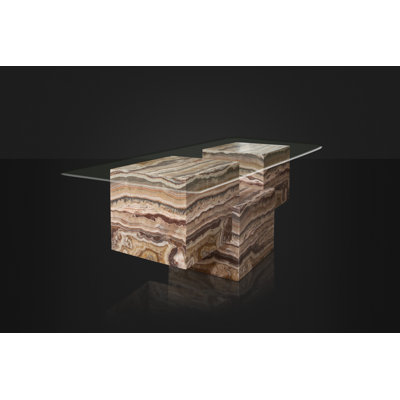 Glass Top Dining Table