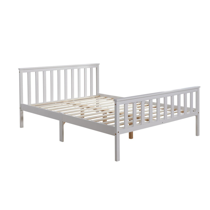 Koelb Bed, European Single, White