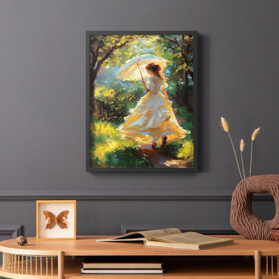 WOMEN Series DCCCXCVI  -Premium Framed Print -Ready to Hang - No Nails Required