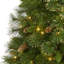 Lighted Artificial Pine Christmas Tree-2135165990