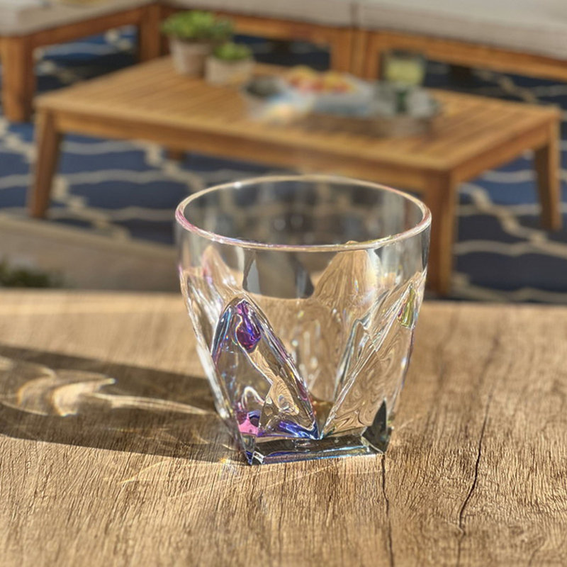 Verres en acrylique Rainbow Diamond, 9 oz liq.