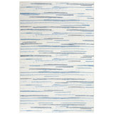 Elwood Blue Machine Washable Rug