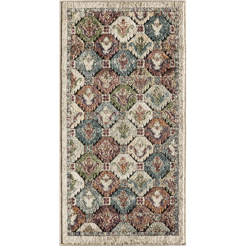 Kauffman Brown Area Rug, Rectangle 2'2" x 4'0"